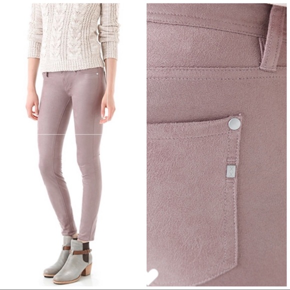 Genetic Denim Shane Cigarette Faux Suede Jeans - Picture 3 of 7